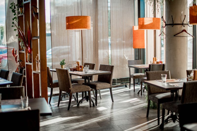 Pizzana restaurant interior in Dallas